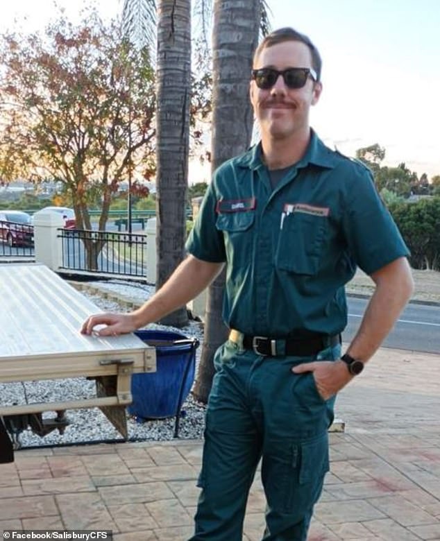 The South Australian man was a Lieutenant 2 with the Salisbury Country Fire Service department and also worked as an ambulance officer with the South Australian Ambulance Service