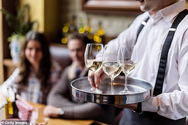 Alcohol lowers your inhibitions and impairs your ability to think critically about risks and make decisions.  So, ordering drinks before the meal may encourage you to skip the bill