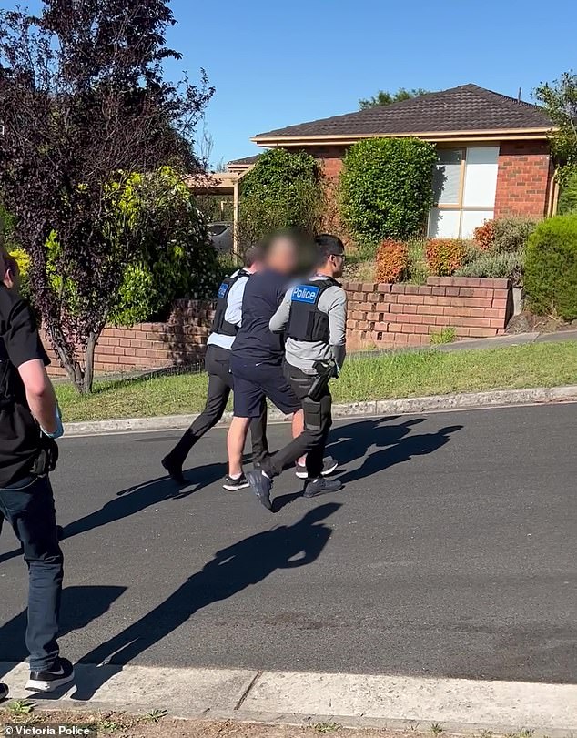 Detectives arrested the Melbourne man on Thursday and he has been charged with theft and deception