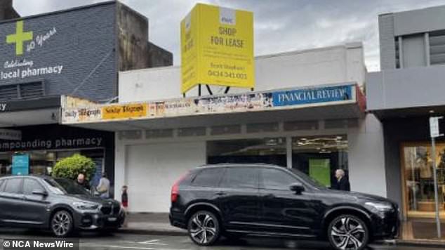 The existing store along Military Road, Mosman, where the restaurant chain has applied to open the new 24/7 store.  Photo: supplied.