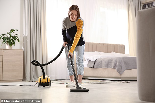 Maybe you hate the sound of your vacuum cleaner when you take a look at your house (Stock Photo)