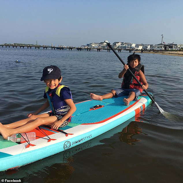 Nguyen acted with premeditation when she carried out the murders of 13-year-old Jeffrey, right, and Nelson, 9, left.