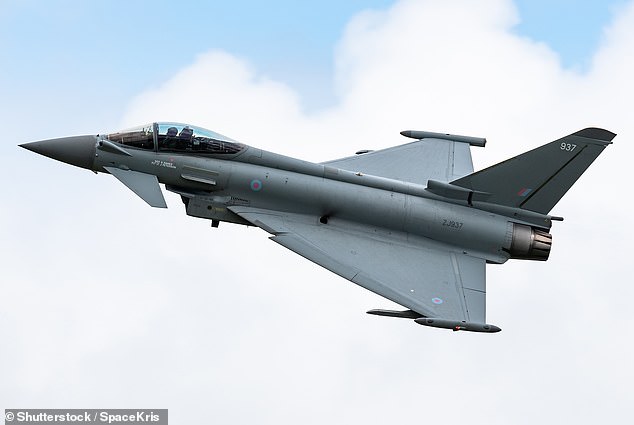 ALEX BRUMMER: British technology companies are helping Germany and Japan build their defense capabilities and we are playing a key role in the development of the new Typhoon Eurofighter, which is in high demand from countries around the world (File Photo)