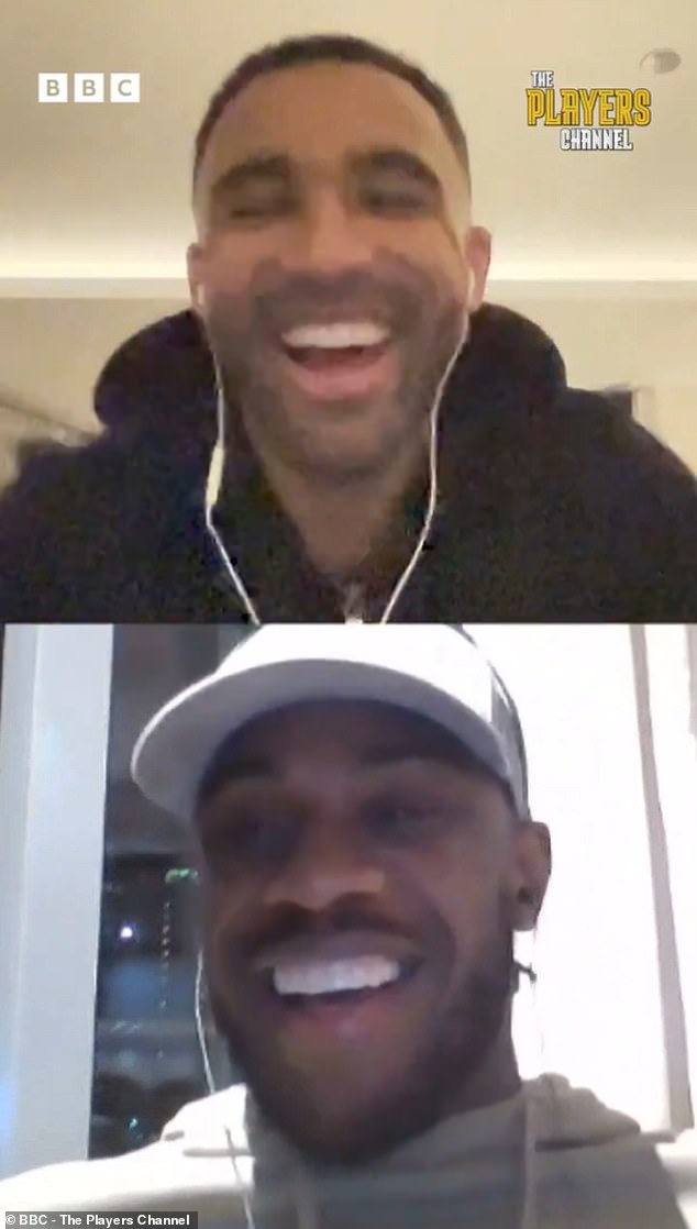 Wilson's podcast co-host Michail Antonio seemed to enjoy making fun of the incident