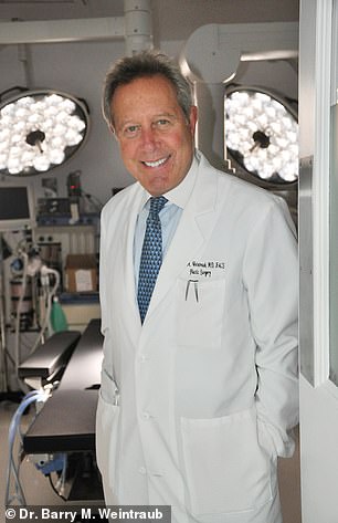 Dr.  Barry Weintraub, a plastic surgeon in New York City