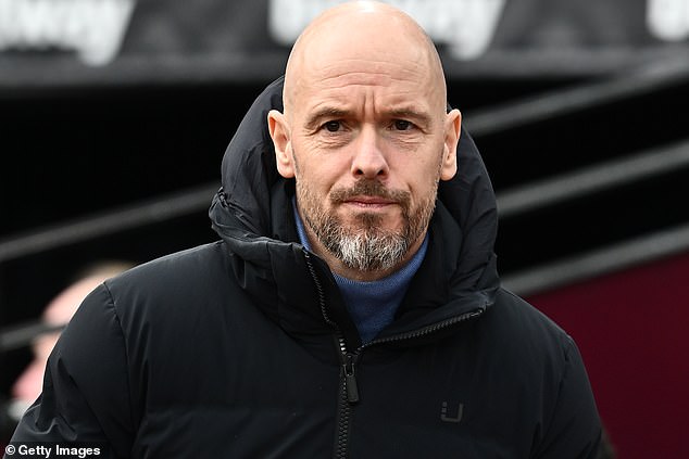 Erik ten Hag looked stunned at full-time as Man United's problems against West Ham continued