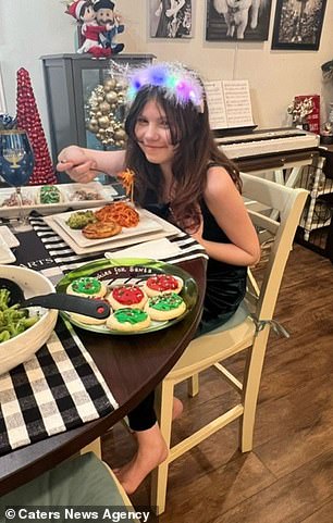 Within a few weeks of starting therapy, Ella overcame the malnutrition and now eats about 2,800 to 3,200 calories per day