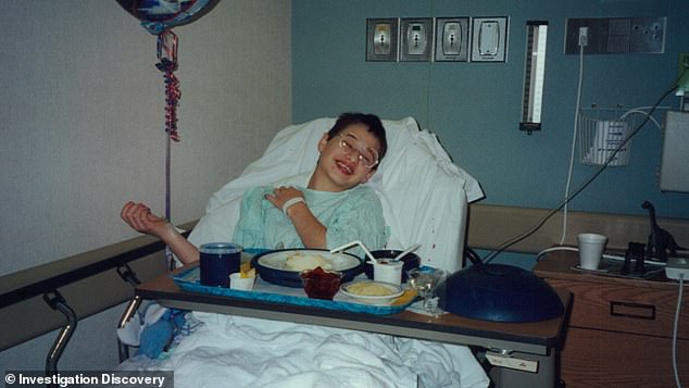 The gypsy, pictured in hospital, was prescribed numerous medications and underwent multiple operations as a young girl - before rebelling against her mother's controlling ways