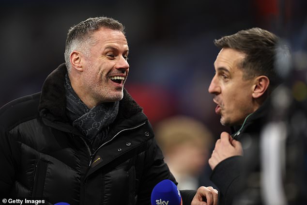 Carragher claimed Gary Neville should take over as Man United boss after comparing Neville's record as Valencia boss to Ten Hag's record at the Red Devils