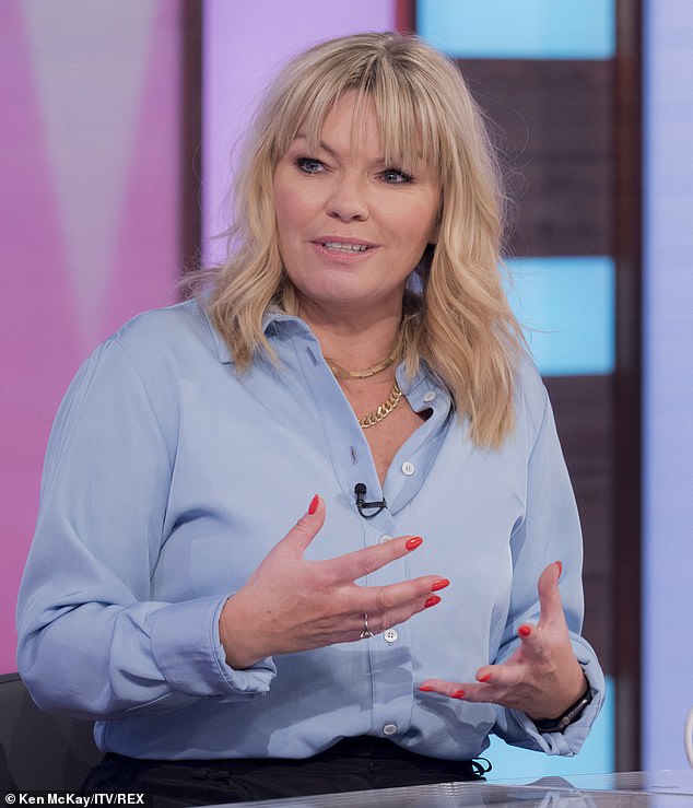 Kate Thornton has been very open in the past about how a TV boss shamed her by saying he wanted to send her to a boot camp to lose weight (pictured in February 2022)