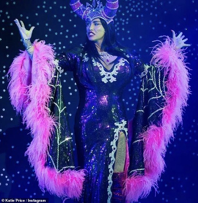 The TV personality confessed the idea during a live TikTok video before taking to the stage as The Wicked Fairy Carabosse in her panto Sleeping Beauty in Liverpool