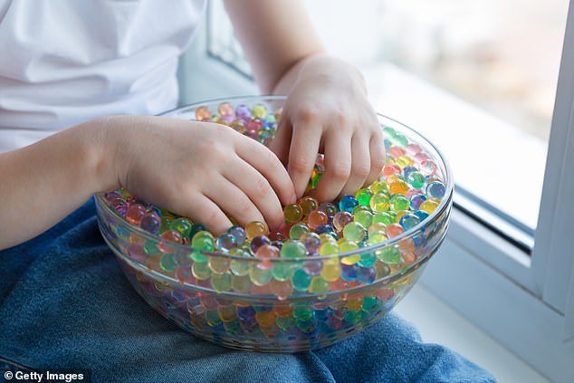 Water beads are marketed as children's toys or as therapy for children with sensory processing disorders or autism spectrum disorders