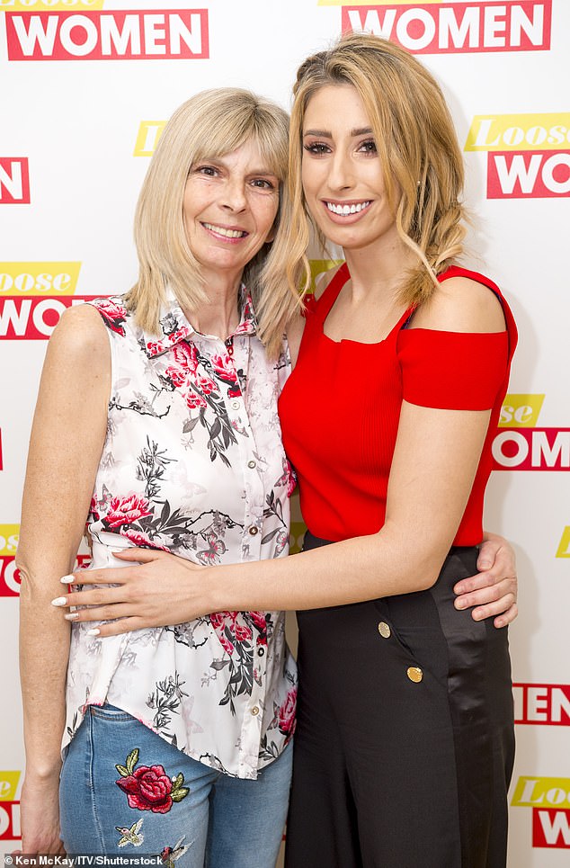 Stacey gets half a grapefruit with sugar on top for breakfast on Christmas Day, something her mother Fiona gave them every year (L-R: Fiona and Stacey pictured in 2017)