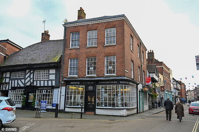 Historic photo of The King Charles House pub in Worcester