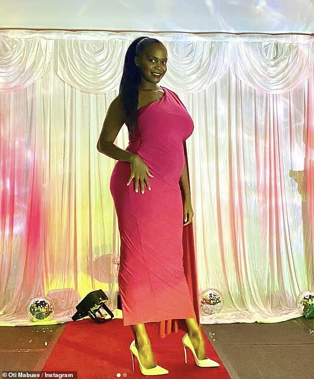 Oti openly admitted her own fertility problems after announcing she was pregnant with her first child