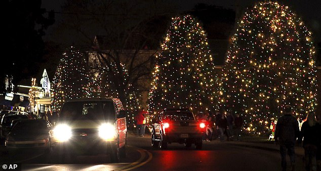 The community, also known as McAdenville, got its festive name thanks to a tradition that started in 1956 at the local men's club