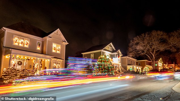 The lights around Christmas Town are on every night from 5pm to 10pm, with the last night being December 26