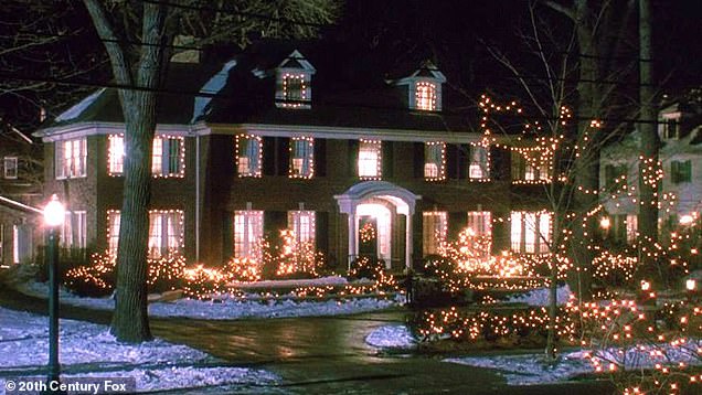 Many scenes from the classic Christmas movie Home Alone were shot in this beautiful 1920s mansion on Chicago's North Shore