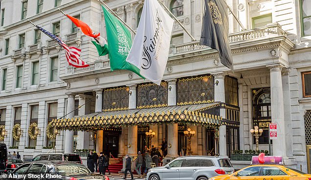 Even without the Christmas decorations, The Plaza Hotel remains largely unchanged from when it was featured in Home Alone 2 and the gold and red interiors create a festive atmosphere all year round.