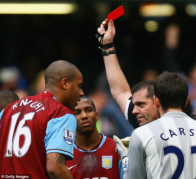 There were three red cards when Chelsea played Aston Villa in 2007 - and slightly more fouls are committed during Boxing Day matches