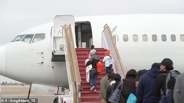 Tuesday marks the first time the governor of Texas has used planes to transport the migrants.  The cost of the flight to Texas taxpayers was not disclosed