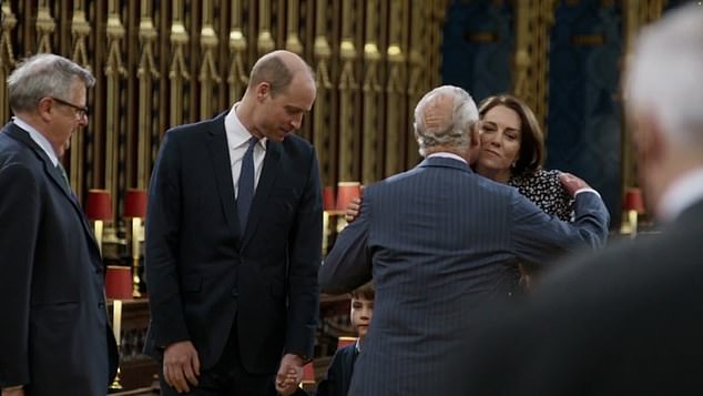 A look at King Charles showing signs of affection for his family in new BBC documentary P