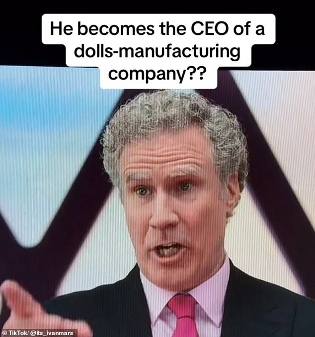 In Barbie, Farrell plays the CEO of Mattel, which makes the Barbie dolls