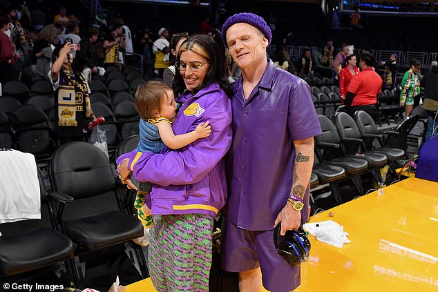 Flea and Melody welcomed their son in December 2022