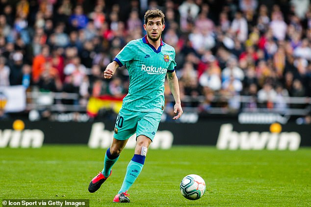 Barcelona is willing to let Alonso and Sergi Roberto (photo) leave next summer