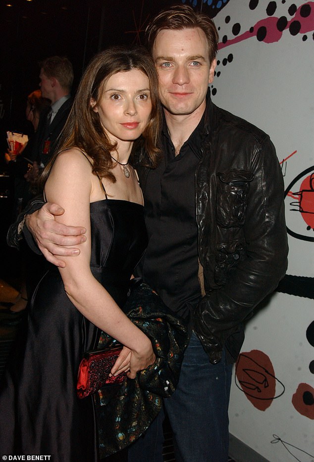 Eva, a production designer, began her relationship with Ewan in 1995 when they worked on the British legal drama Kavanaugh QC;  pictured 2005