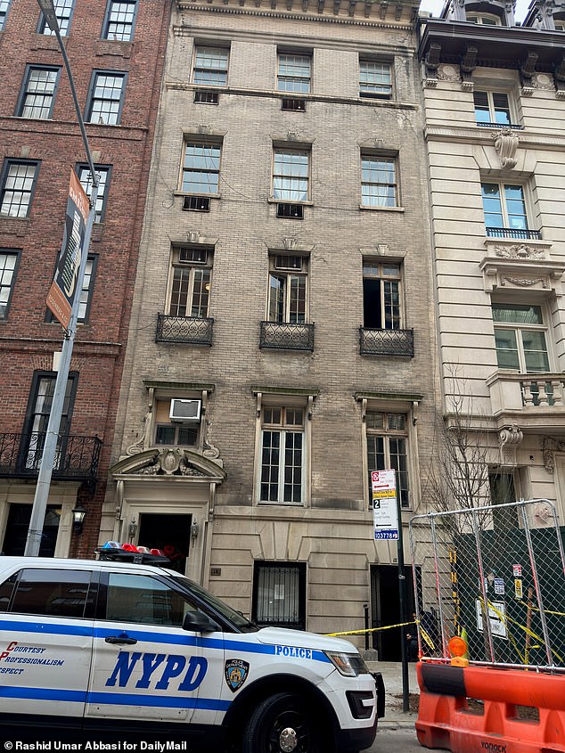 He died when he landed on the sidewalk in front of 18 East 67th Street, near Madison Avenue, just before 7:30 a.m. Tuesday.