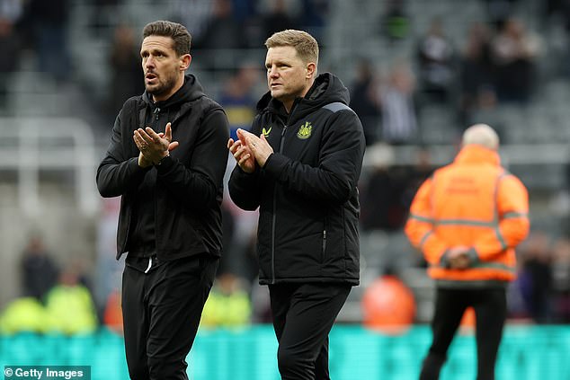 Eddie Howe added that his side were 'not at their best today' and admitted they had been 'punished'