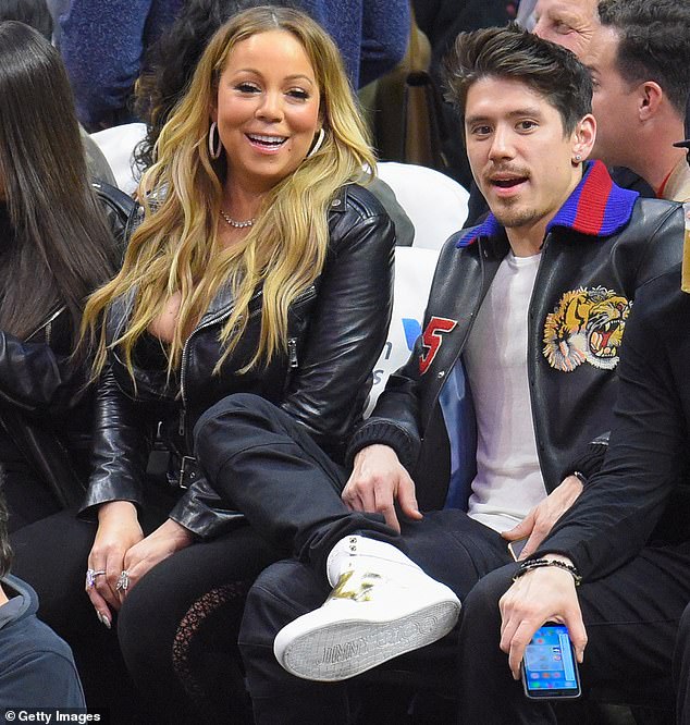 Last week, reports began circulating that Mariah had broken up with Bryan, who started out as one of her backup dancers;  pictured together in 2017