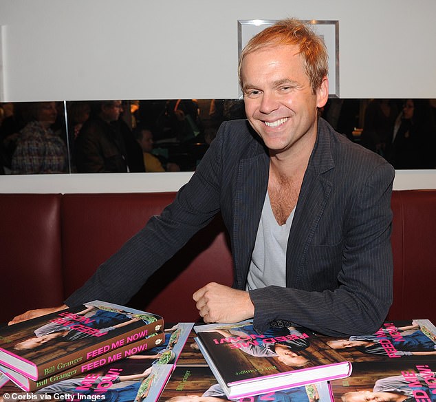 Granger (pictured at a book signing) is described as 'Sydney's egg master'