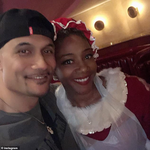 Haddish was pictured with actor Joseph Tomangi, who shared photos from the event on his Instagram