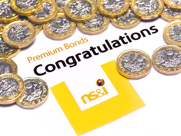 Prize pool: National Savings & Investment Premium Bond holders now have a one in 24,000 chance of winning between £25 and £1 million, or every £1 put into the draw