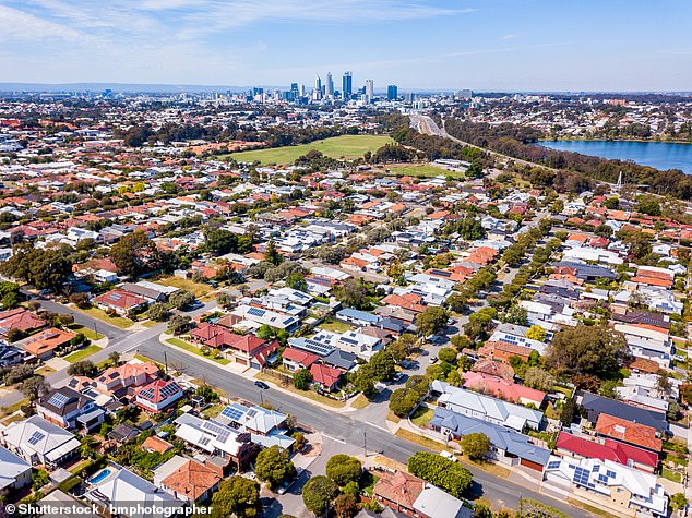 Ms Brooking's desperate search to find a home in Perth's tight rental market (pictured) continues