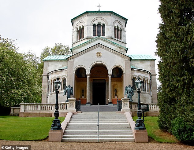 This is the Royal Mausoleum in Frogmore Gardens where the Duchess of York will be buried