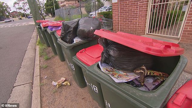 Residents taking out their trash Tuesday morning found overflowing bins and compared the process of disposing of their trash to a game of Tetris