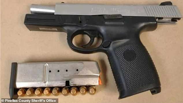 Abrielle was shot and killed with this gun, police said, which they believe was stolen from a car