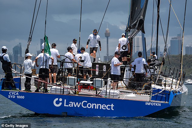 Comanche and LawConnect (photo) were the two clear leaders in line honors