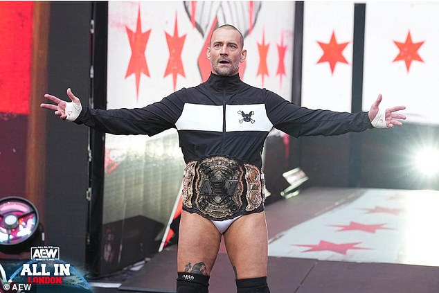 The 45-year-old had not wrestled since September after being fired from All Elite Wrestling