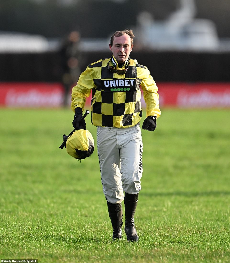 Shishkin's rider Nico de Boinville was dismissed after the penultimate hurdle, derailing what could have been a promising victory