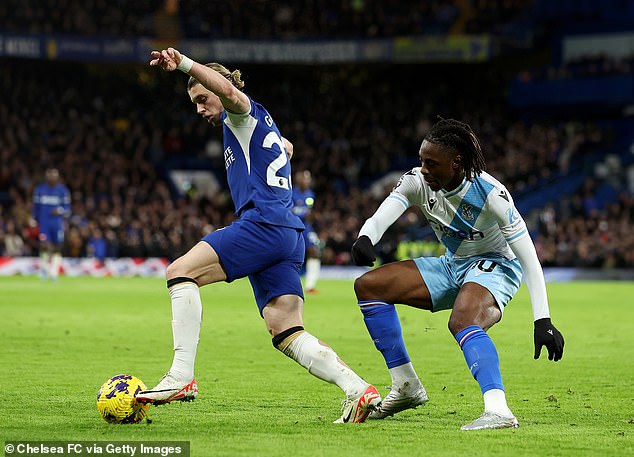 Conor Gallagher put in another strong and diligent performance as Chelsea captain