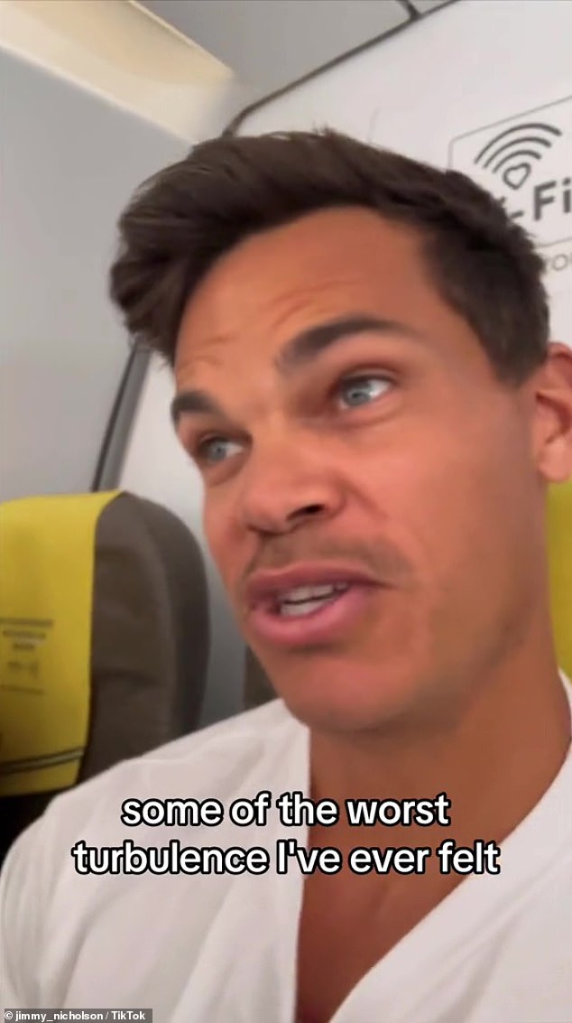 It comes as the former Bachelor shared a terrifying video of in-flight turbulence to his Tiktok earlier this year as he headed to his honeymoon with Holly