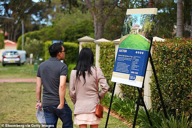 Money invested in a rental property or shares entitles a person to a 50 per cent rebate on capital gains tax if he or she sells at a profit after owning the property for at least a year (pictured is a Sydney house built in 2014 is being auctioned and that would be worth much more now)