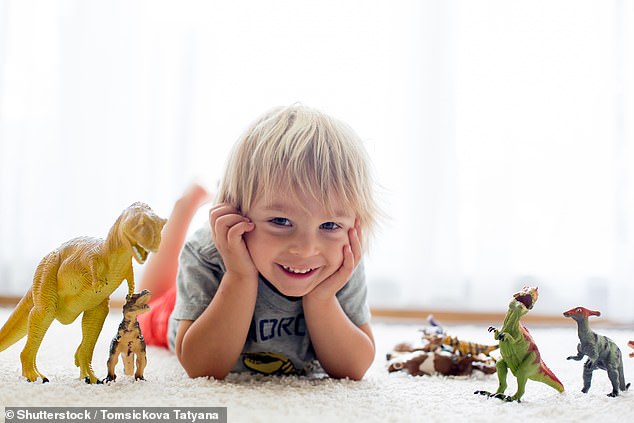 My brother, meanwhile, wanted to be a dinosaur and even told people he was one.  No one seemed to mind because everyone knows that children have a rich inner life (Stock Image)