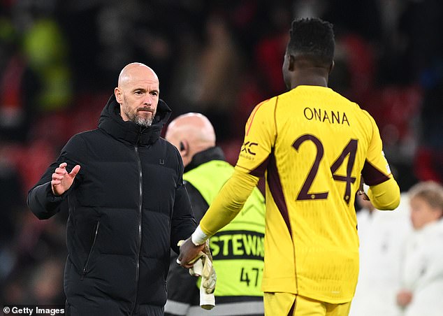 Man United boss Erik ten Hag was reluctant to discuss Onana's involvement in AFCON