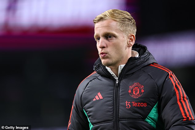 Van de Beek has had a difficult period at Old Trafford and is out of favor under Erik ten Hag