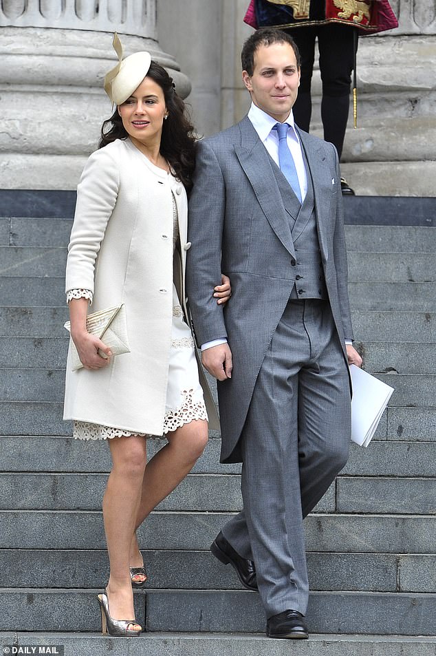 Sophie Winkleman is the daughter of Barry Winkleman and Cindy Black;  her half-sister is Strictly presenter Claudia Winkleman (pictured with husband Freddie in 2012)